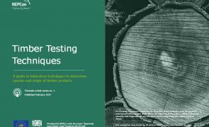 Timber testing front page